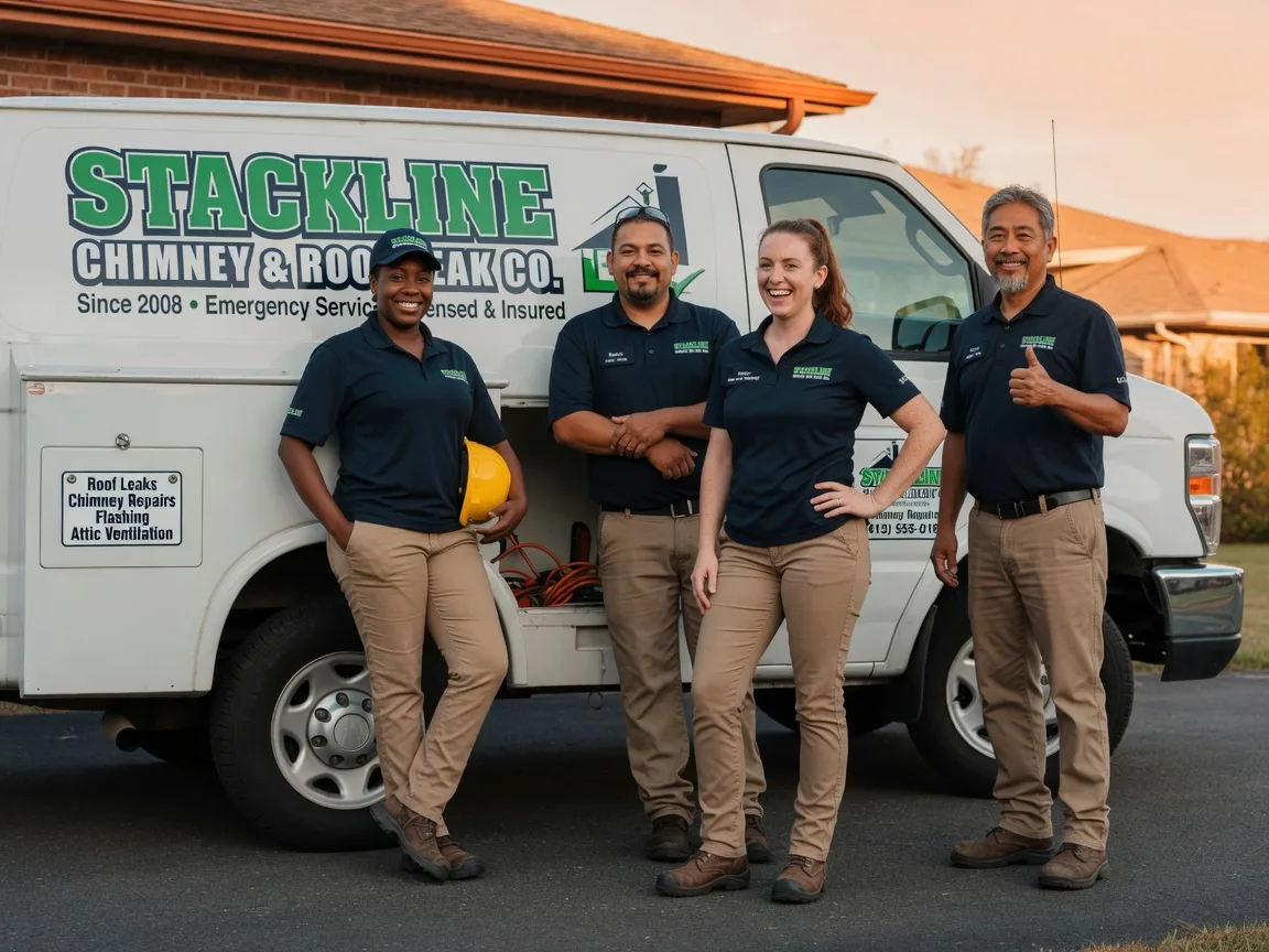 Chimney flashing repair company in Mchenry, ND